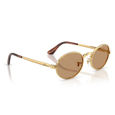 Ray-Ban Occhiali da Sole RB3931 001/53 x ASAP Rocky Oro Arista/Marrone Unisex 4