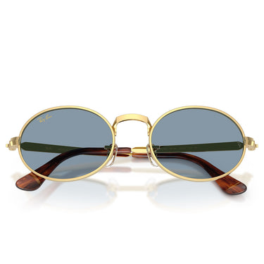 Ray-Ban Occhiali da Sole RB3931 001 56 x ASAP Rocky Oro Arista Blu Unisex 5