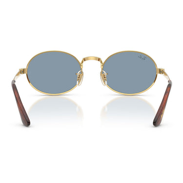 Ray-Ban Occhiali da Sole RB3931 001 56 x ASAP Rocky Oro Arista Blu Unisex 4