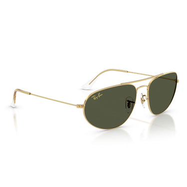 Ray-Ban Okulary Przeciwsłoneczne RB3945 919631 Złoto Legend/Zielony Unisex 4