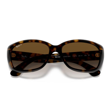 Ray-Ban Occhiali da Sole RB4101 710/T5 Jackie Ohh Marrone Chiaro/Marrone Donna Polarizzati 5