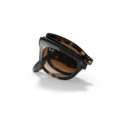 Ray-Ban Sonnenbrille RB4105 710/51 Wayfarer Faltbar Havana/Hellbraun Unisex 7