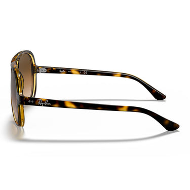 Ray-Ban Occhiali da Sole RB4125 710 51 Cats 5000 Marrone Chiaro Marrone Chiaro Sfumato Uomo  3