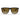 Ray-Ban Occhiali da Sole RB4147 609585 Boyfriend Nero Su Marrone/Marrone Sfumato Unisex
