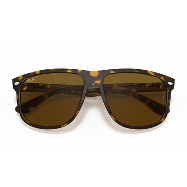 Ray-Ban Occhiali da Sole RB4147 710/57 Boyfriend Marrone/Marrone Unisex Polarizzati 5