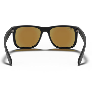 Ray-Ban Sonnenbrille RB4165 622/55 Justin Schwarz/Blau Verlauf Unisex 1