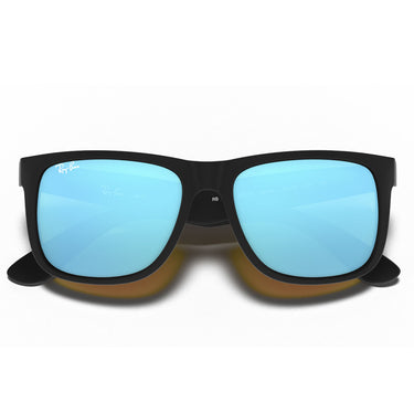 Ray-Ban Sonnenbrille RB4165 622/55 Justin Schwarz/Blau Verlauf Unisex 4