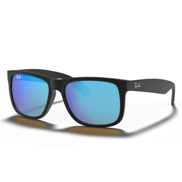 Ray-Ban Sonnenbrille RB4165 622/55 Justin Schwarz/Blau Verlauf Unisex 5