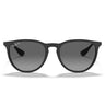Ray-Ban Okulary Przeciwsłoneczne RB4171 622/T3 Erika Czarny/Szary Gradient Unisex Polaryzowane