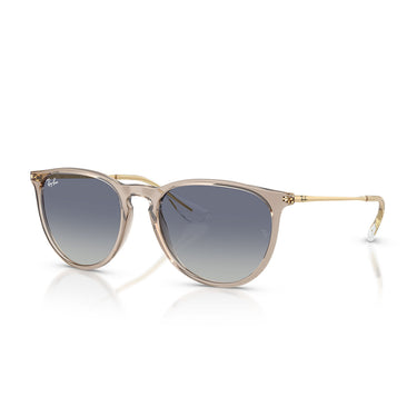 Ray-Ban Occhiali da Sole RB4171 67444L Erika Marrone Trasparente Grigio Sfumato Blu Unisex 2
