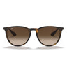Ray-Ban Gafas de Sol RB4171 865/13 Erika Havana/Marrón Degradado Unisex