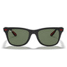 Ray-Ban Lunettes de Soleil RB4195M F60271 Ferrari Noir/Vert Unisexe