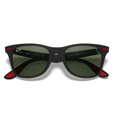 Ray-Ban Sonnenbrille RB4195M F60271 Ferrari Schwarz/Grün Unisex 6