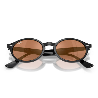 Ray-Ban Occhiali da Sole RB4315 601/40 Nero/Marrone Specchiato Oro Unisex 6