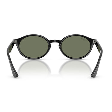 Ray-Ban Occhiali da Sole RB4315 601 68 Nero Verde Specchiato Unisex 4