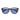 Ray-Ban Occhiali da Sole RB4334D 601 80 Nero Blu Classico Unisex 5