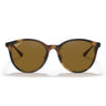 Ray-Ban Occhiali da Sole RB4334D 710 83 Marrone Chiaro Marrone Unisex Polarizzati 