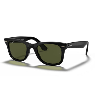 Ray-Ban Okulary Przeciwsłoneczne RB4340 601/58 Wayfarer Ease Czarne/Zielone G-15 Unisex Polaryzowane