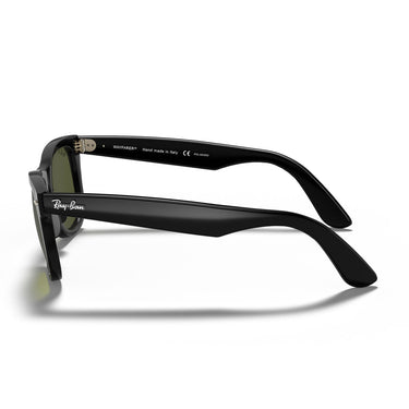 Ray-Ban Okulary Przeciwsłoneczne RB4340 601/58 Wayfarer Ease Czarne/Zielone G-15 Unisex Polaryzowane