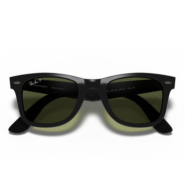 Ray-Ban Okulary Przeciwsłoneczne RB4340 601/58 Wayfarer Ease Czarne/Zielone G-15 Unisex Polaryzowane