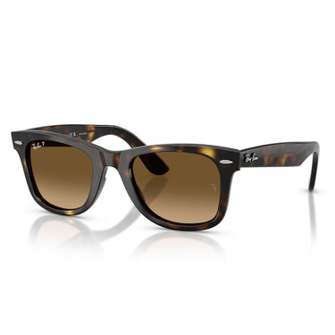 Ray-Ban Okulary Przeciwsłoneczne RB4340 710 M2 Wayfarer Ease Brązowe Brązowe Gradientowe Unisex Polaryzowane 1