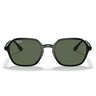 Ray-Ban Okulary Przeciwsłoneczne RB4361 601/71 Czarny/Zielony G-15 Unisex