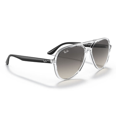 Ray-Ban Okulary Przeciwsłoneczne RB4376 647711 Przezroczyste/Szary Gradient Unisex 4