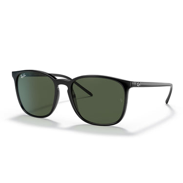 Ray-Ban Sonnenbrille RB4387 601/71 Schwarz/Grün Unisex 2