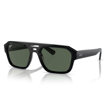 Ray-Ban Okulary Przeciwsłoneczne RB4397 667771 Corrigan Czarny-Ciemnozielony Unisex 1