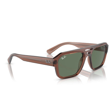 Ray-Ban Okulary Przeciwsłoneczne RB4397 667882 Corrigan Brązowo-Zielone Unisex 4