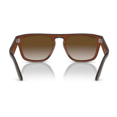 Ray-Ban Okulary Przeciwsłoneczne RB4407 6732T5 Zielony Ciemny/Brązowy Unisex Polaryzowane 4