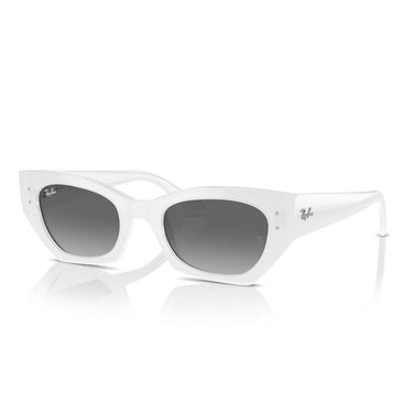 Ray-Ban Okulary Przeciwsłoneczne RB4430 675911 Zena Biały/Szary Unisex 2