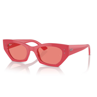 Ray-Ban Okulary Przeciwsłoneczne RB4430 676084 Zena Czerwony/Różowy Unisex 2