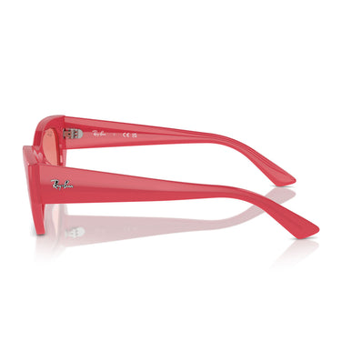 Ray-Ban Okulary Przeciwsłoneczne RB4430 676084 Zena Czerwony/Różowy Unisex 3