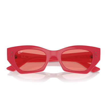Ray-Ban Okulary Przeciwsłoneczne RB4430 676084 Zena Czerwony/Różowy Unisex 6