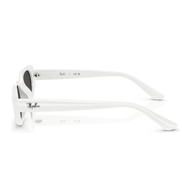 Ray-Ban Okulary Przeciwsłoneczne RB4441D 677287 Biały/Ciemnoszary Unisex 3