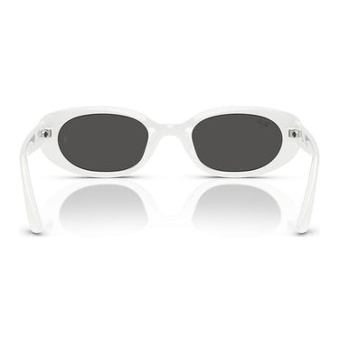 Ray-Ban Okulary Przeciwsłoneczne RB4441D 677287 Biały/Ciemnoszary Unisex 4