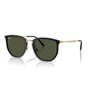 Ray-Ban Okulary Przeciwsłoneczne RB4451 630631 Czarny/Zielony Unisex 2