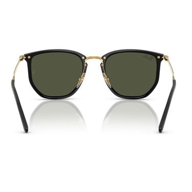 Ray-Ban Okulary Przeciwsłoneczne RB4451 630631 Czarny/Zielony Unisex 4