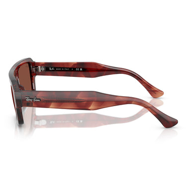 Ray-Ban Occhiali da Sole RB4454 1452C5 Flacko Marrone Rosso/Rosso Unisex 2