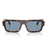 Ray-Ban Occhiali da Sole RB4454 902 56 Lukas Marrone Scuro Blu Unisex