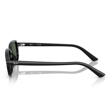 Ray-Ban Occhiali da Sole RB4455 667771 Zuri Nero/Verde Scuro Unisex 3