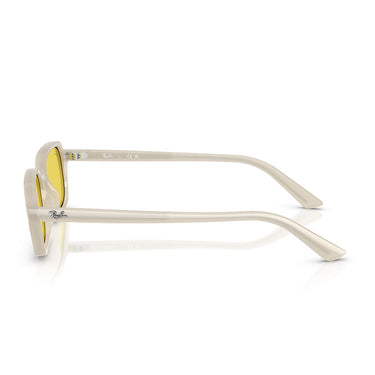 Ray-Ban Sonnenbrille RB4455 68086D Zuri Weiß/Gelb Unisex