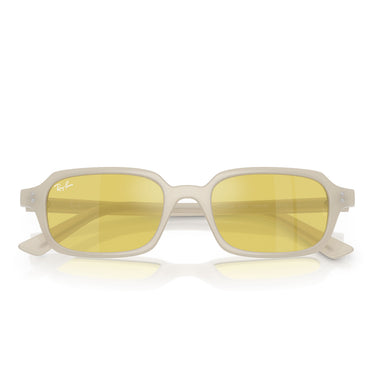 Ray-Ban Sonnenbrille RB4455 68086D Zuri Weiß/Gelb Unisex