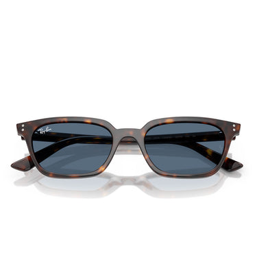 Ray-Ban Occhiali da Sole RB4456 135980 Zaya Marrone/Blu Scuro Unisex 5