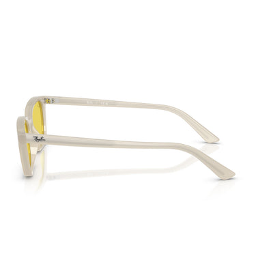 Ray-Ban Sonnenbrille RB4456 68086D Zaya Weiß/Gelb Unisex