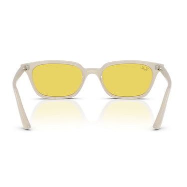 Ray-Ban Sonnenbrille RB4456 68086D Zaya Weiß/Gelb Unisex