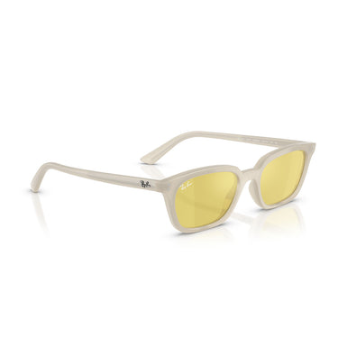 Ray-Ban Sonnenbrille RB4456 68086D Zaya Weiß/Gelb Unisex