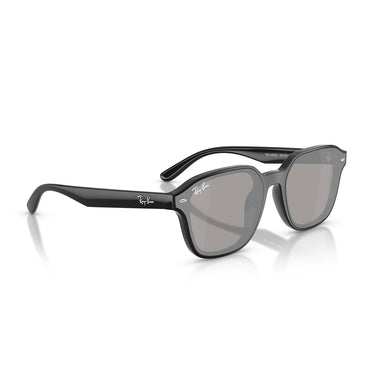 Ray-Ban Occhiali da Sole RB4458D 601 6V Nero Grigio Chiaro Specchiato Unisex 5