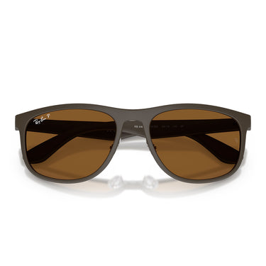 Ray-Ban Occhiali da Sole RB4468 6124BB Sabbia Marrone Bronzo Unisex Polarizzati 5